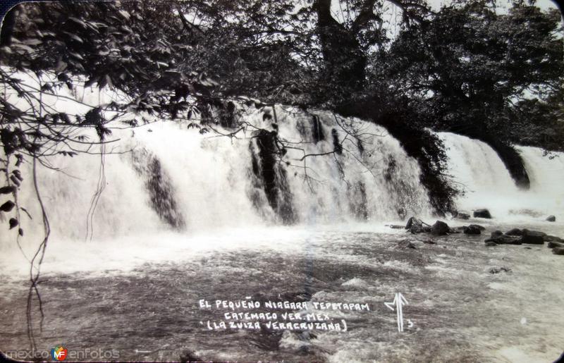 El pequeno Niagara de Tepetapan.