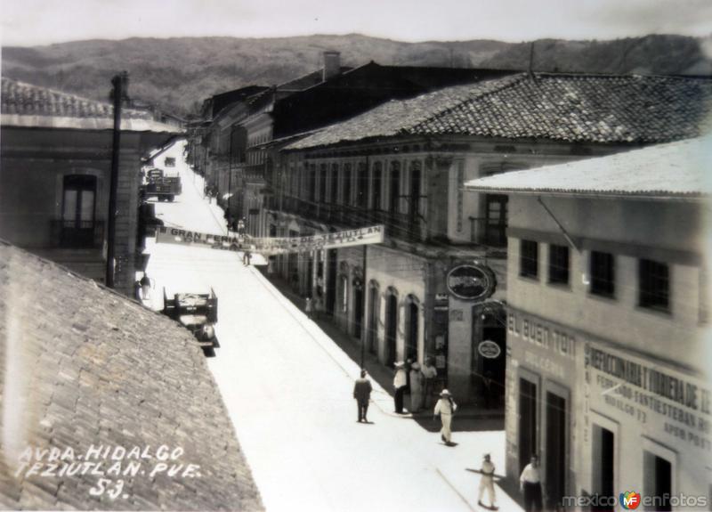 Avenida Hidalgo.