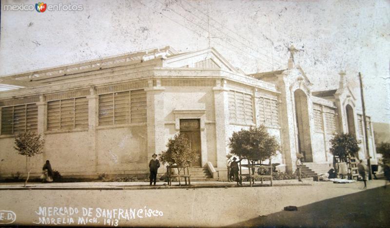 Mercado de San Francisco Fechada en 1913.