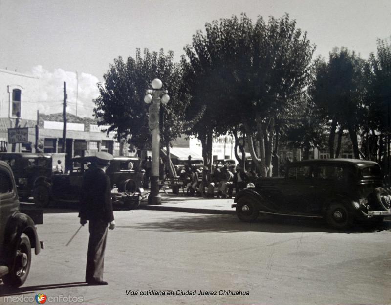 Vida cotidiana en Ciudad Juarez Chihuahua.