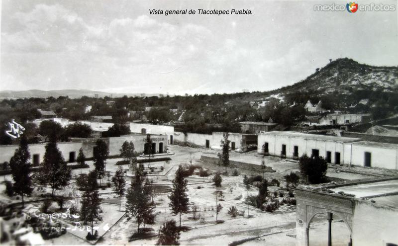 Vista general de Tlacotepec Puebla.