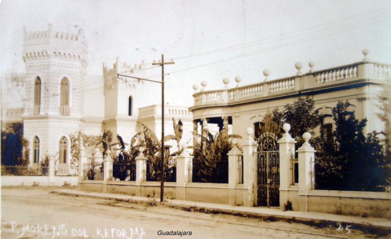 Colonia Reforma circulada el 13 de Agosto de 1912