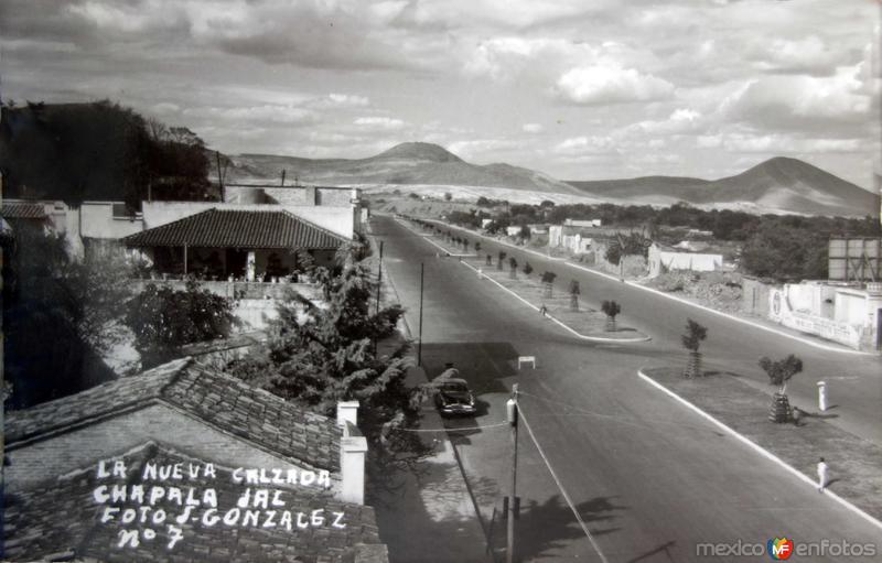 La nueva calzada.