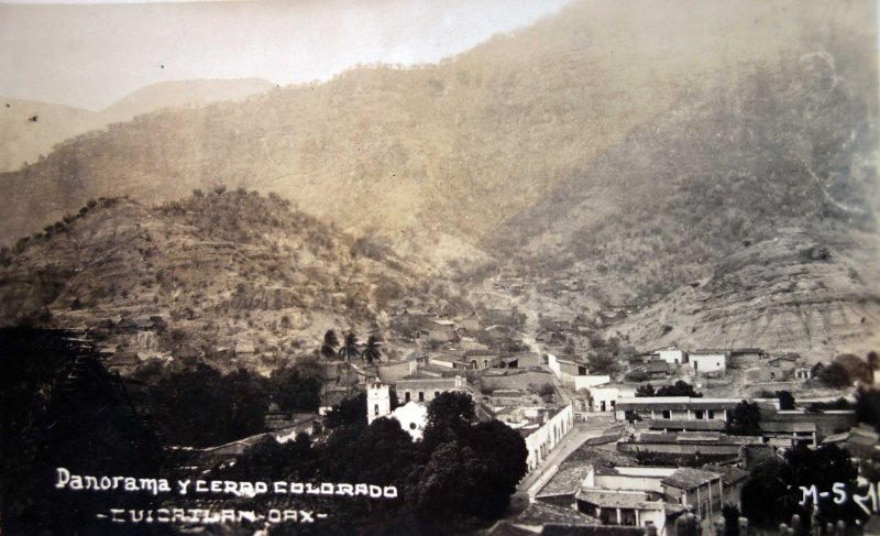 Panorama y cerro colorado.