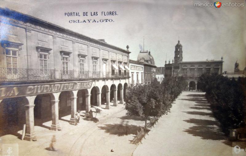 Portal de las flores ( Circulada el 28 de Mayo de 1908 ).