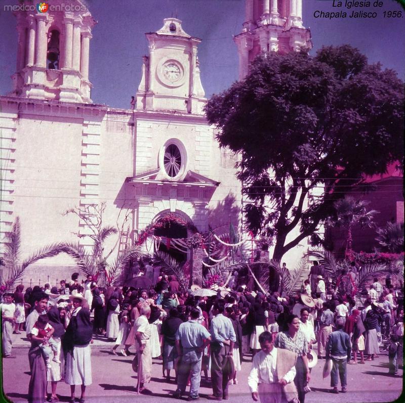 La Iglesia de Chapala Jalisco 1956..