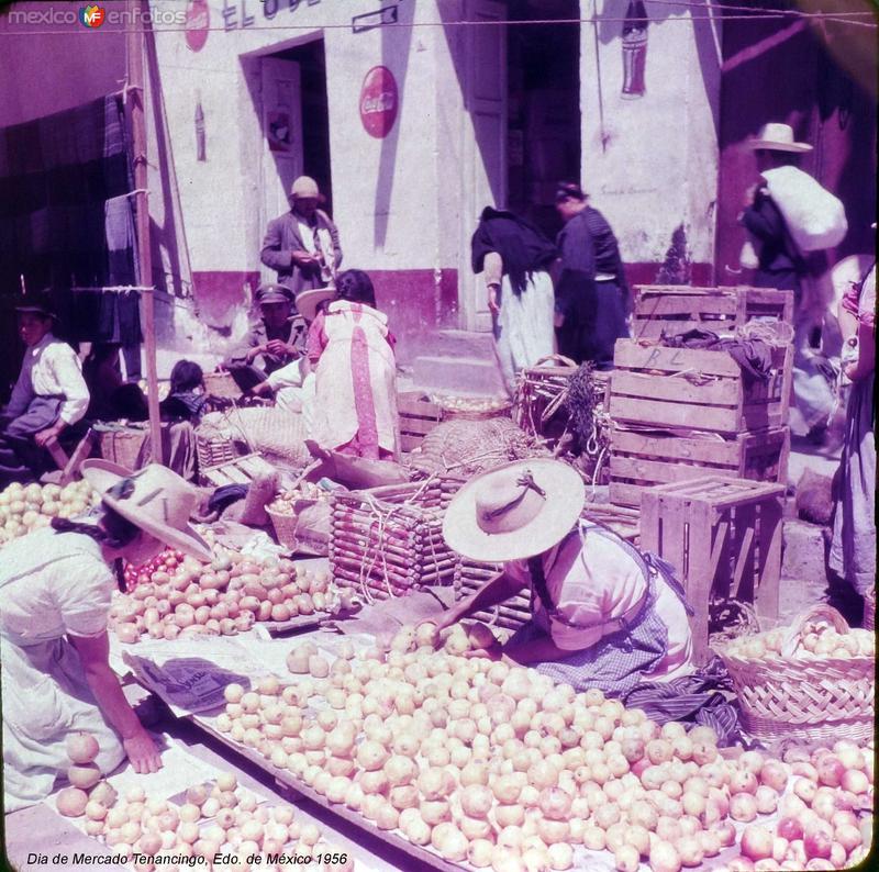 Dia de Mercado Tenancingo, Edo. de México 1956