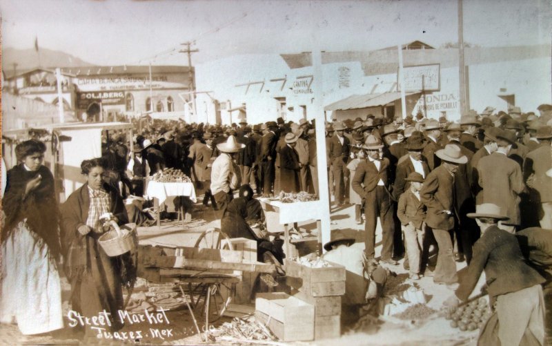 Mercado callejero.