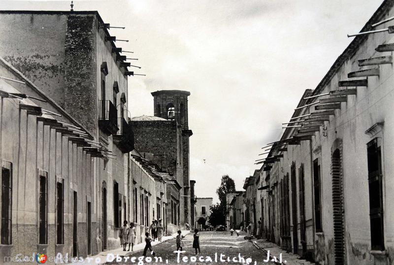 Calle De Alvaro Obregon.