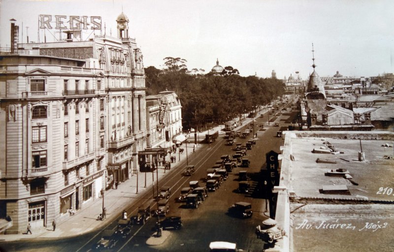 Avenida Juarez Cd. de Mexico.