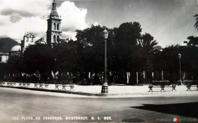 Fotos de Monterrey, Nuevo León, México: Plaza Zaragoza.