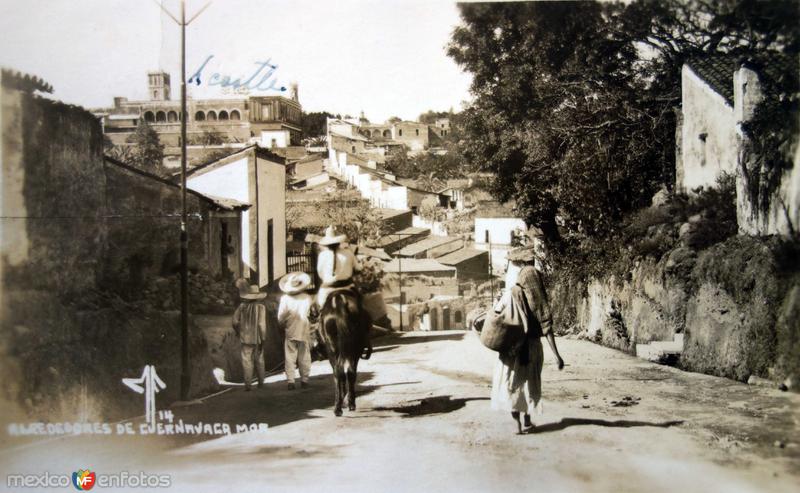 Alrededores ( Circulada el 23 Abril de 1938 ).