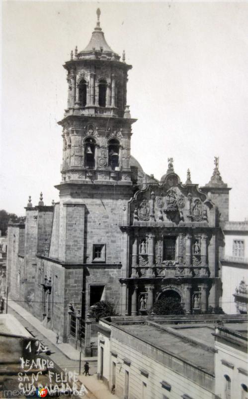 Templo de San Felipe ( Circulada el 6 de Agosto de 1913 ).