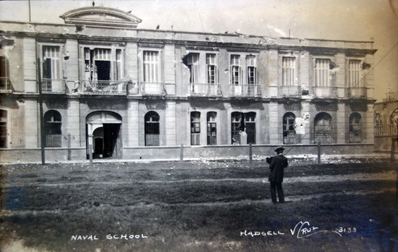 La Escuela Naval durante La ocupación estadounidense de Veracruz