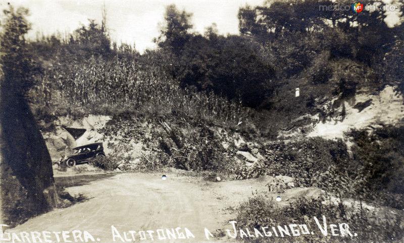 Carretera Altotonga a Jalacingo