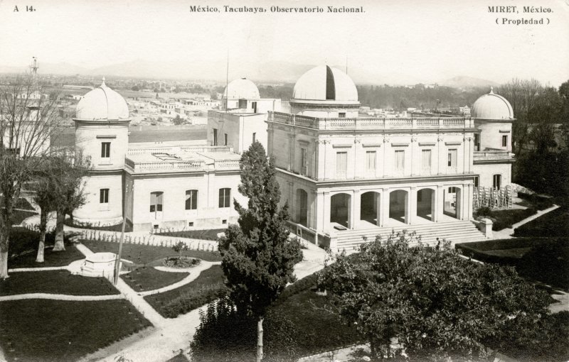 Observatorio nacional en Tacubaya