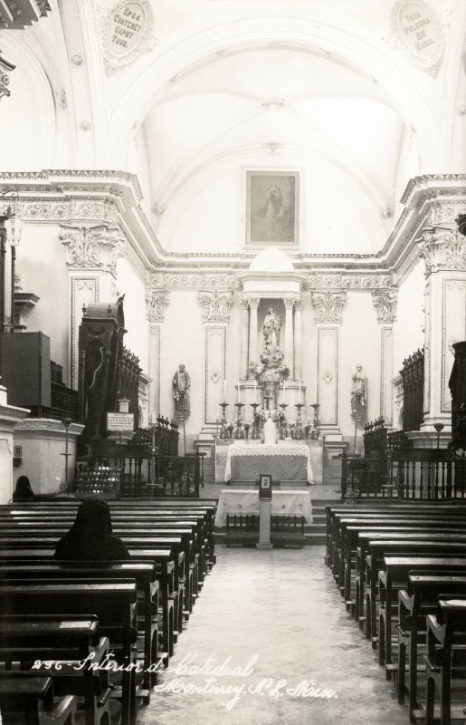 Fotos de Monterrey, Nuevo León, México: Interior de la Catedral