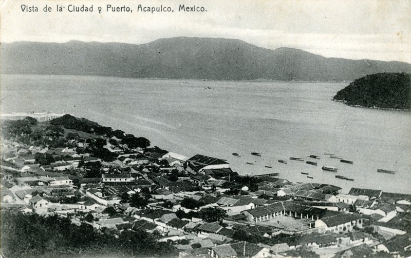 Vista de la ciudad y puerto