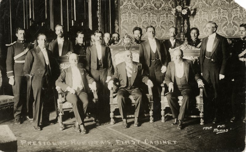 Primer gabinete del presidente Victoriano Huerta