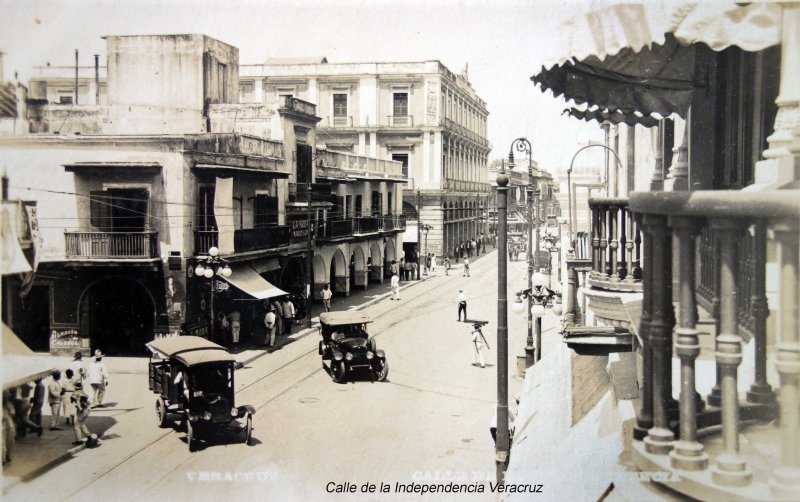 Calle de la Independencia Veracruz.