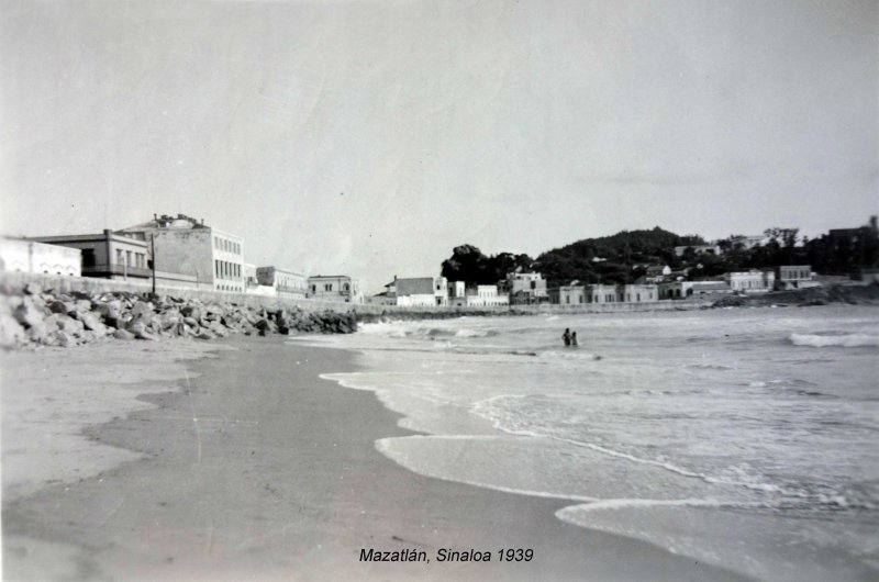 La playa de Mazatlán, Sinaloa 1939