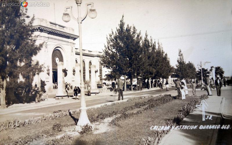 Calzada y estacion.