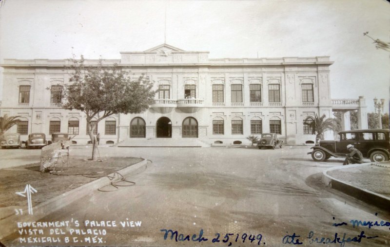 Palacio de gobierno ( Circulada el 25 de Marzo de 1949 ).