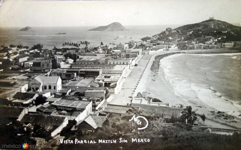 Vista parcial ( Circulada el 15 de Enero de 1916 ).