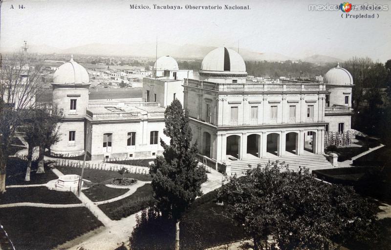 Tacubaya desde el Observatorio Nacional por el Fotógrafo Felix Miret.