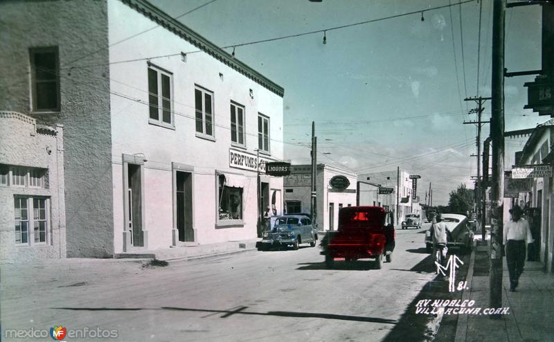 Avenida Hidalgo.