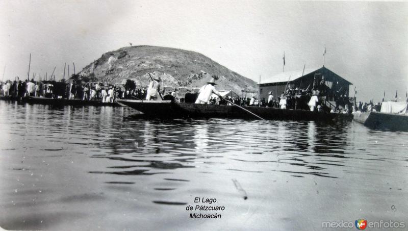El Lago. de Pátzcuaro Michoacán