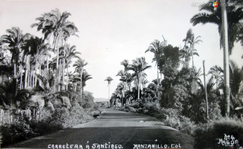 Carretera a Santiago.