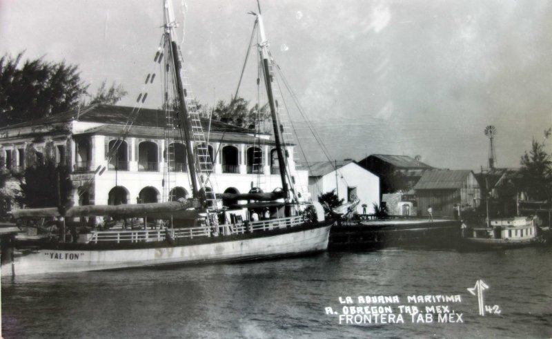 La Aduana Maritima.