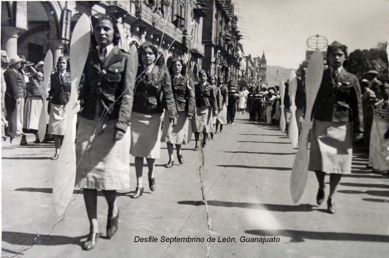 Desfile Septembrino de Morelia Michoacan.