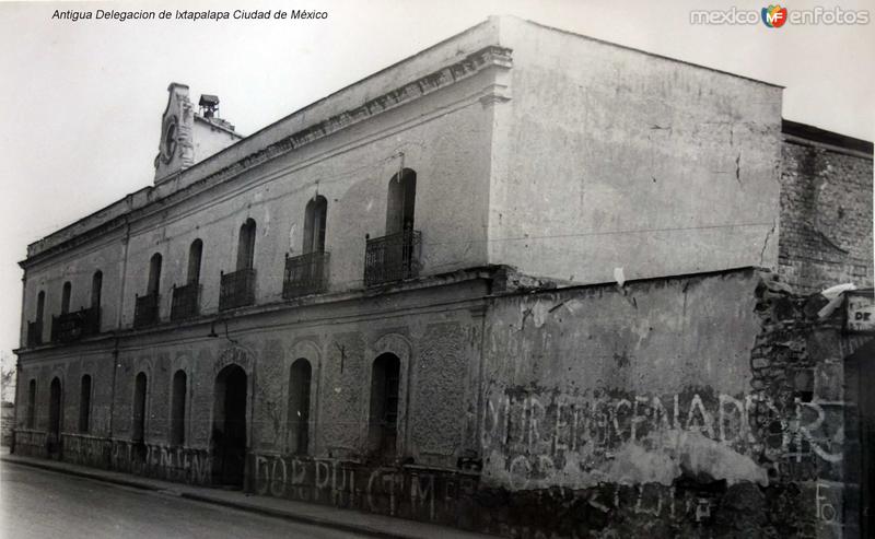 Antigua Delegacion de Ixtapalapa Ciudad de México.