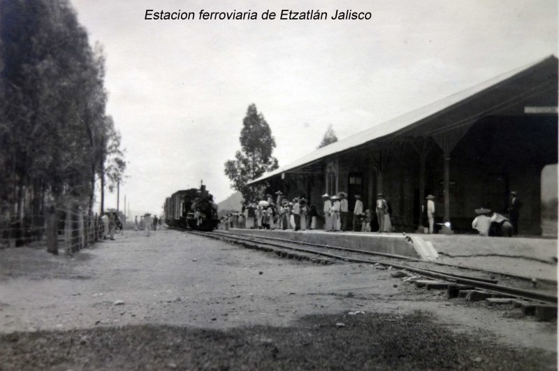 Estacion ferroviaria de Etzatlán Jalisco.