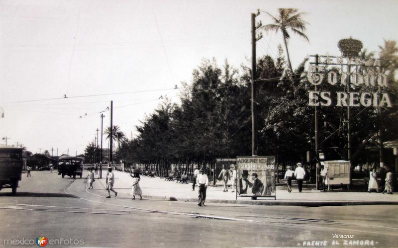 Frente al Zamora.