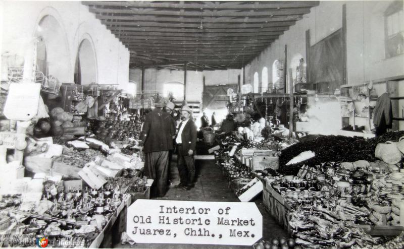 Interior del Mercado.