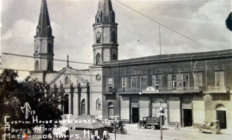 La Parroquia y La Aduana ( Circulada el 26 de Enero de 1948 ).