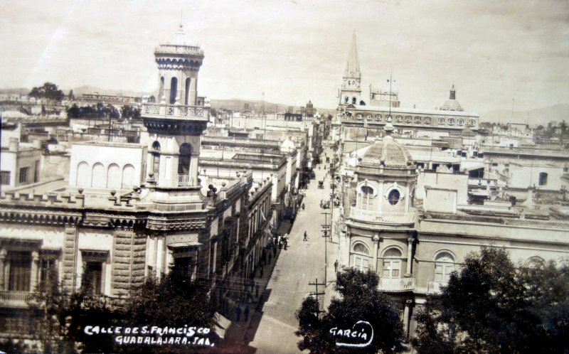 Calle de San Francisco Guadalajara, Jalisco.