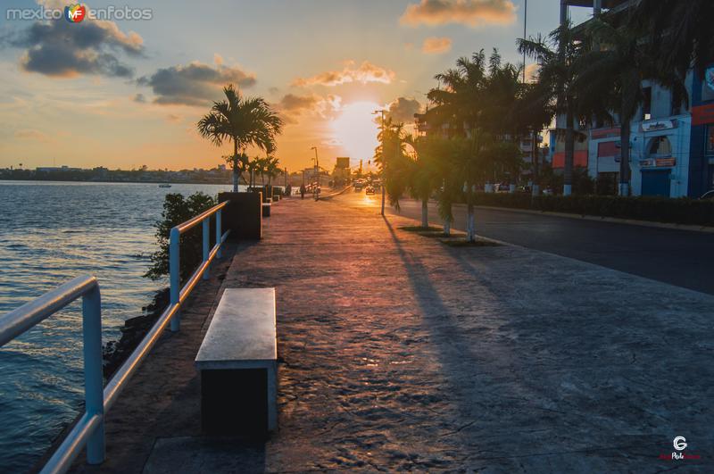 El Boulevard bañado en luz del sol.