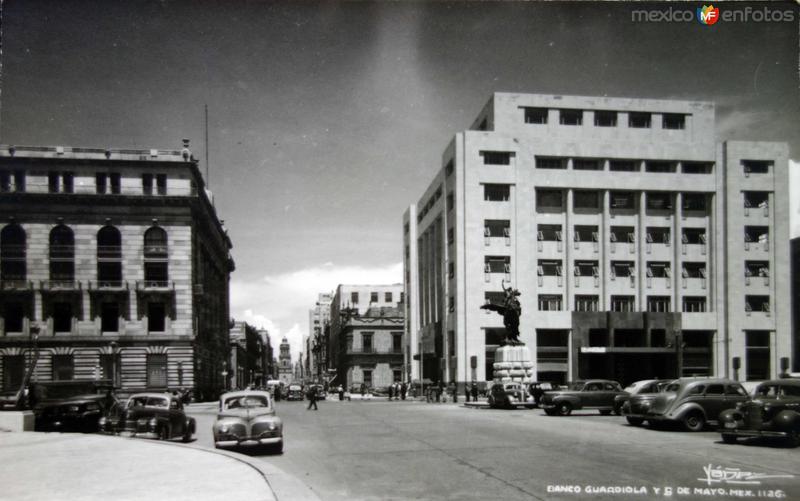 Banco Guardiola y 5 de Mayo.