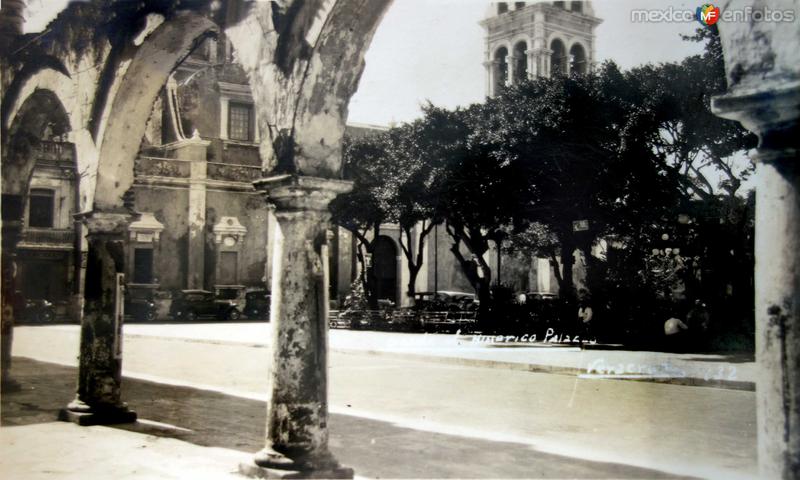 Historico Palacio ( Circulada el 23 de Enero de 1937 ).