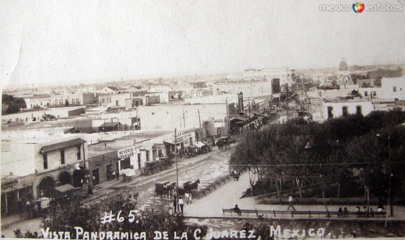 Vista Panoramica ( Circulada el 10 de Agosto de 1928 ) .