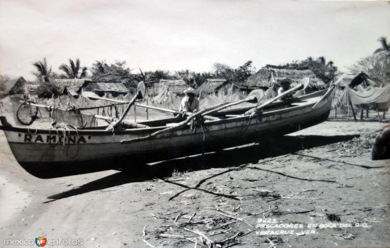 Pescadores de Boca de el Rio..