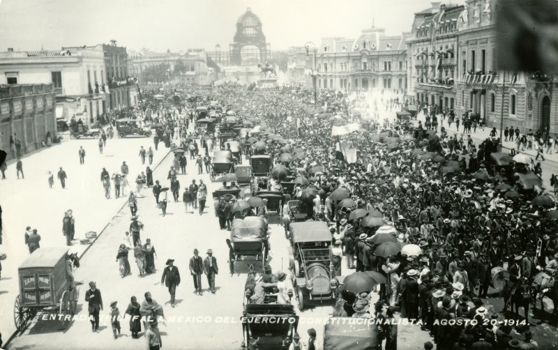 Entrada triunfal del Ejército Constitucionalista (20 de Agosto de 1914)