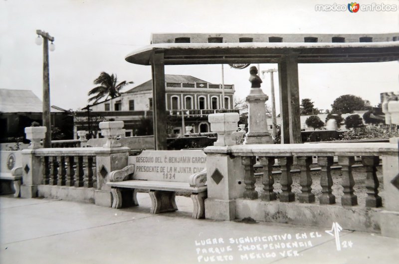 Lugar significativo en el Parque Independencia.