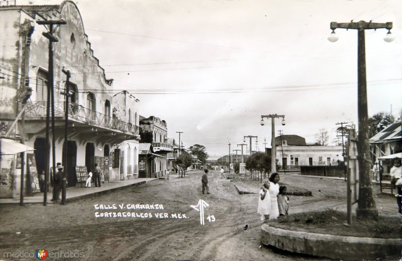 Calle V Carranza.