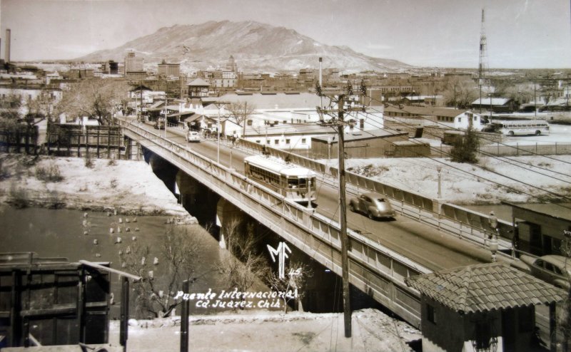 Puente internacional.