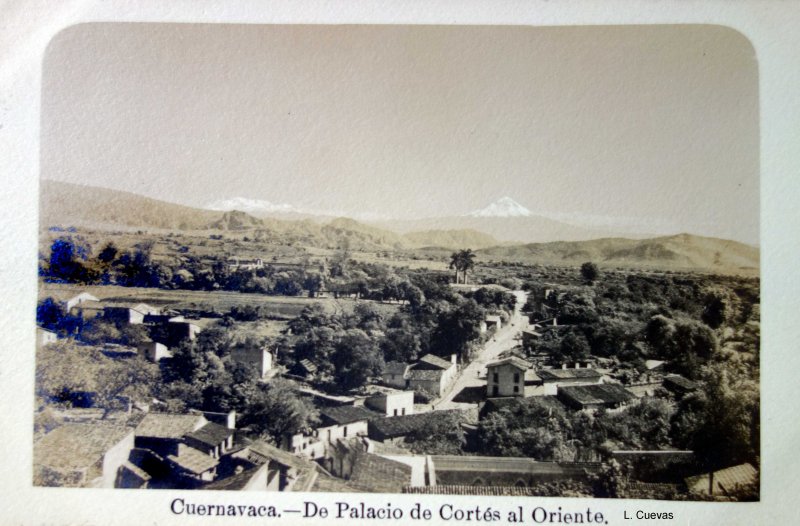 Vista desde el Palacio de Cortes al Oriente Foto de L. Cuevas.